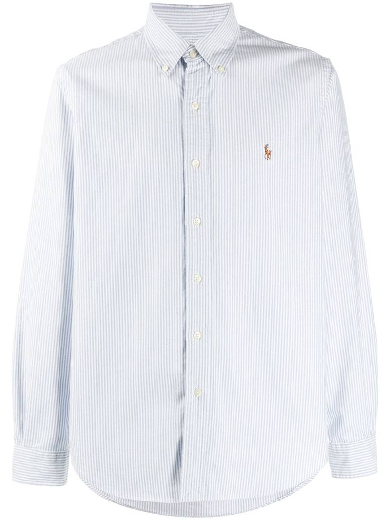 Polo Ralph Lauren striped button down shirt - Blue von Polo Ralph Lauren