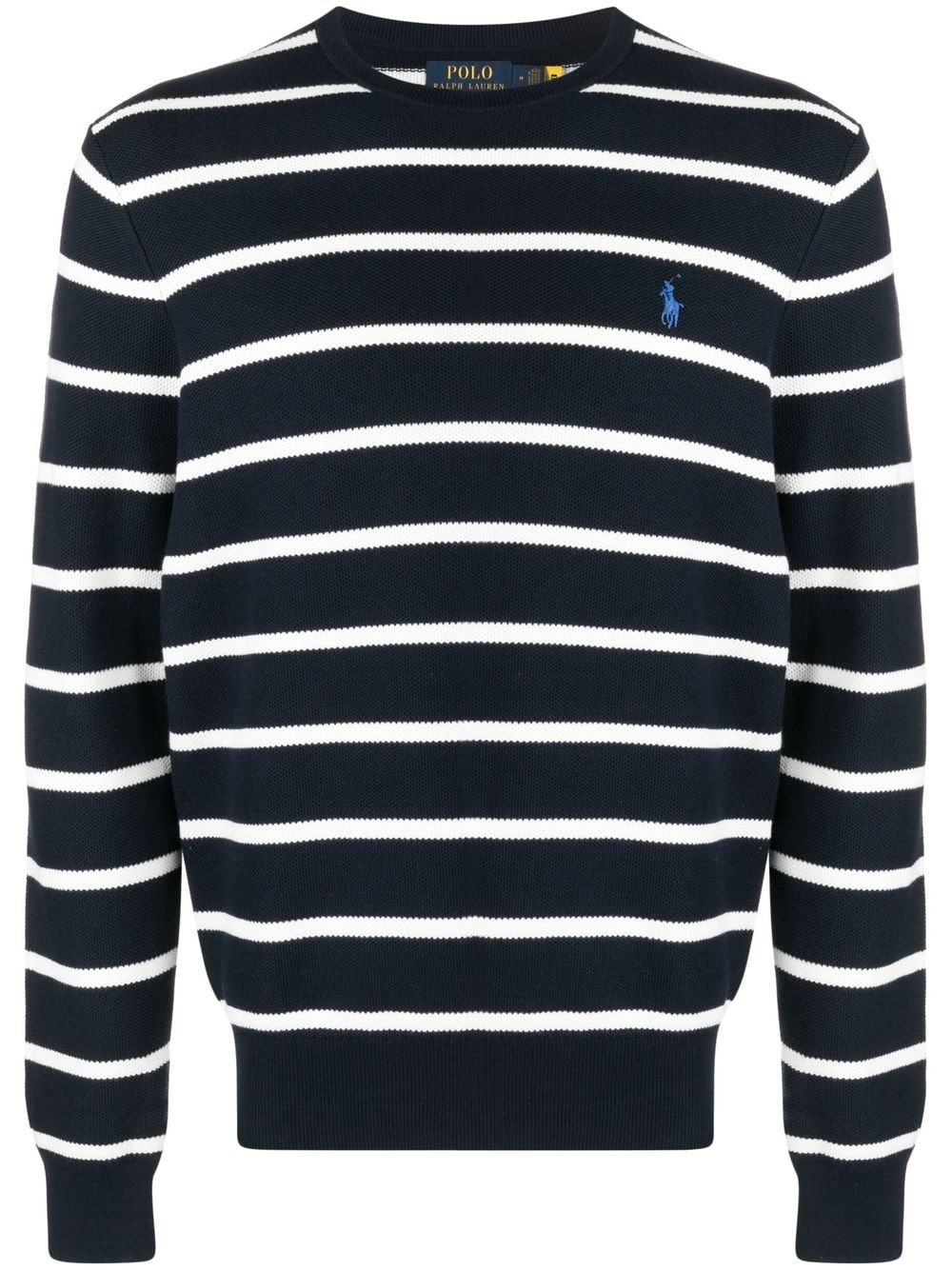 Polo Ralph Lauren striped cotton jumper - Blue von Polo Ralph Lauren