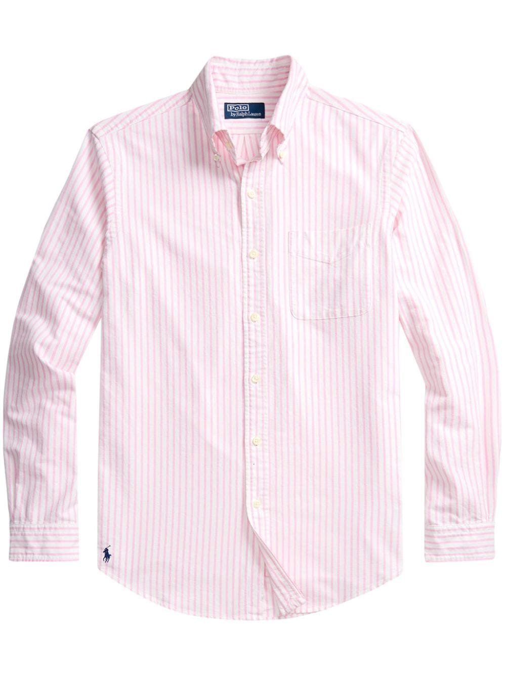 Polo Ralph Lauren striped cotton shirt - Pink von Polo Ralph Lauren