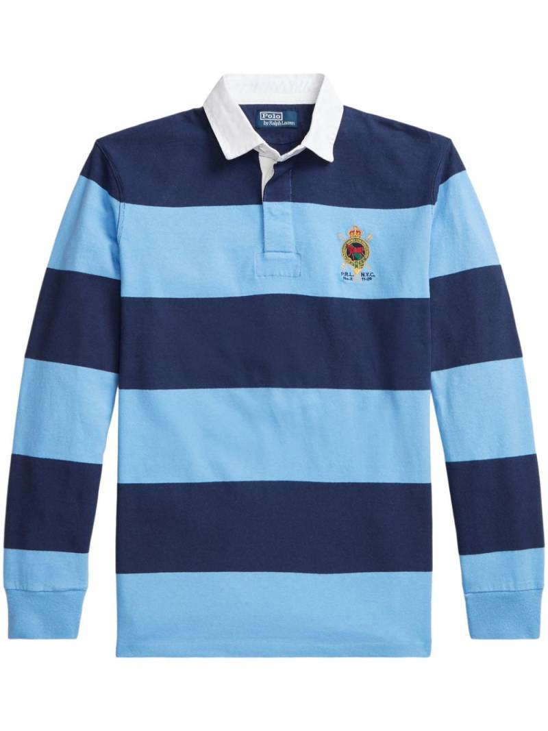 Polo Ralph Lauren striped jersey pullover - Blue von Polo Ralph Lauren