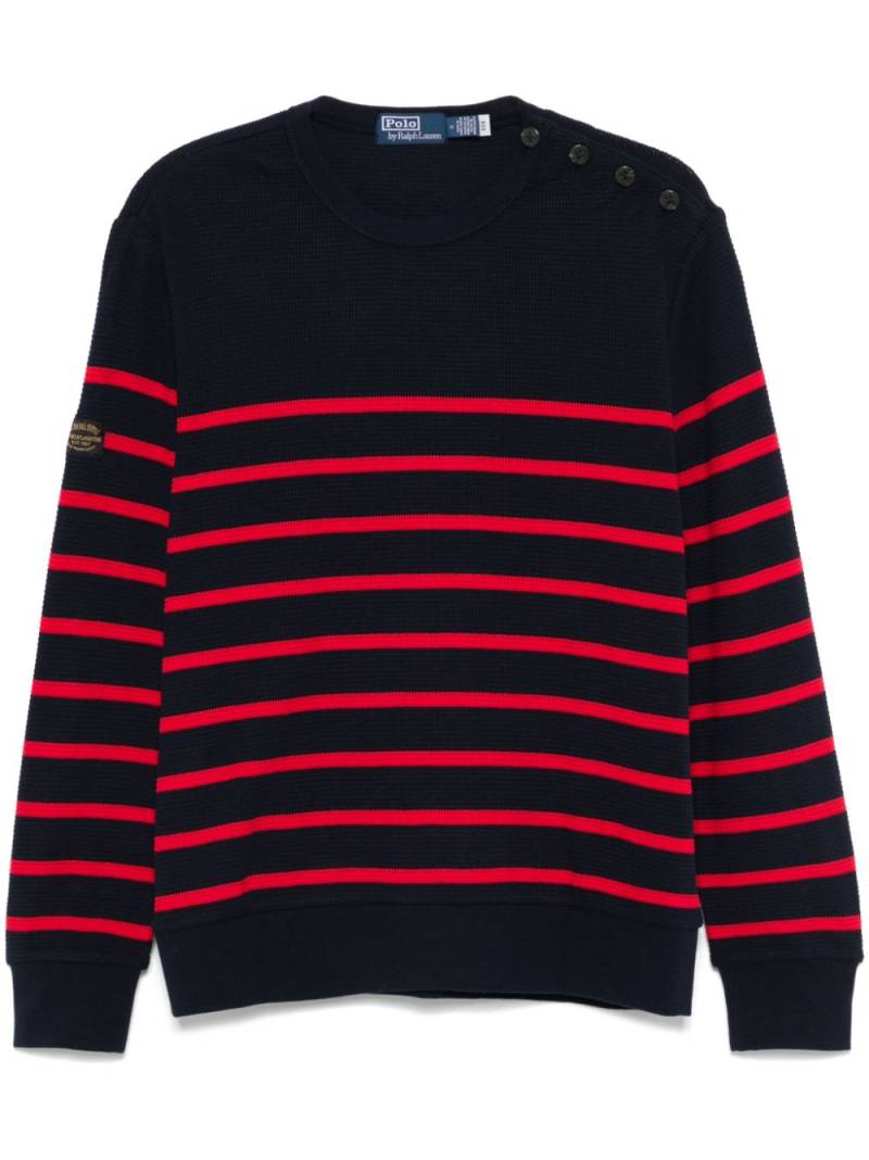 Polo Ralph Lauren striped jumper - Blue von Polo Ralph Lauren