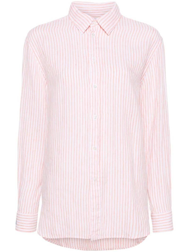 Polo Ralph Lauren striped linen shirt - Orange von Polo Ralph Lauren