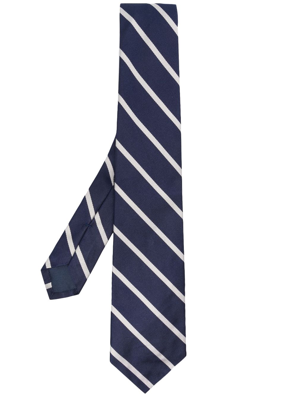 Polo Ralph Lauren striped repp silk tie - Blue von Polo Ralph Lauren