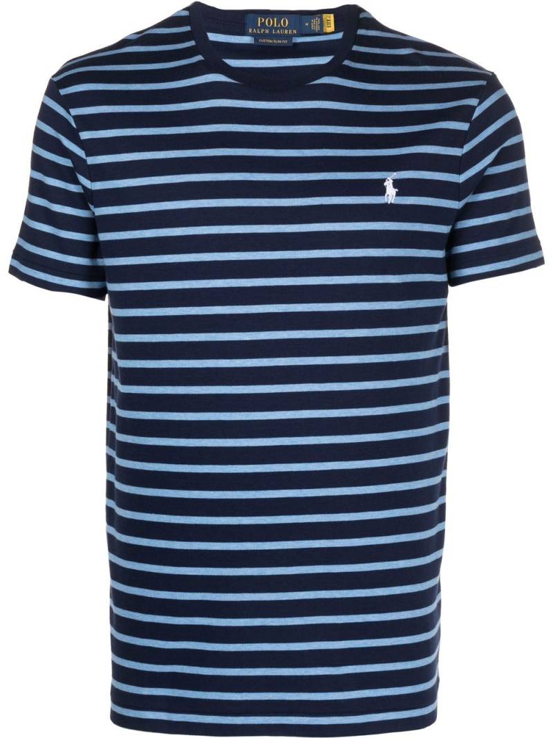 Polo Ralph Lauren striped short-sleeve T-shirt - Blue von Polo Ralph Lauren