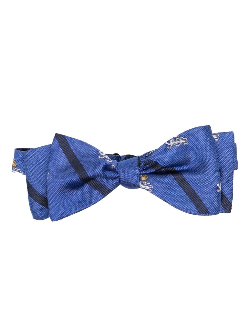 Polo Ralph Lauren striped silk bow tie - Blue von Polo Ralph Lauren