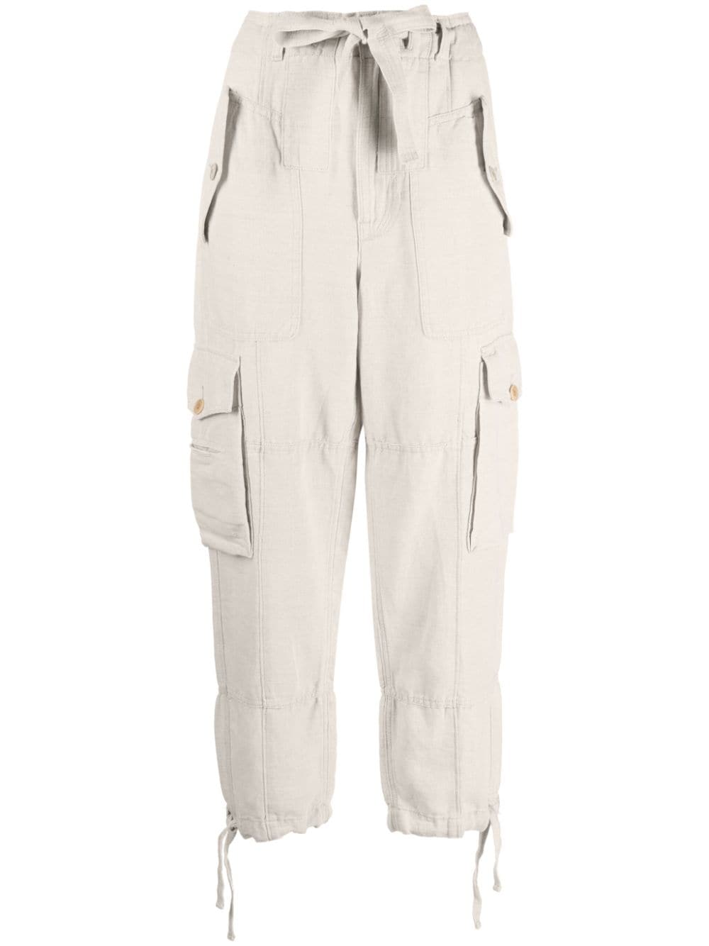 Polo Ralph Lauren tapered canvas cargo trousers - Neutrals von Polo Ralph Lauren