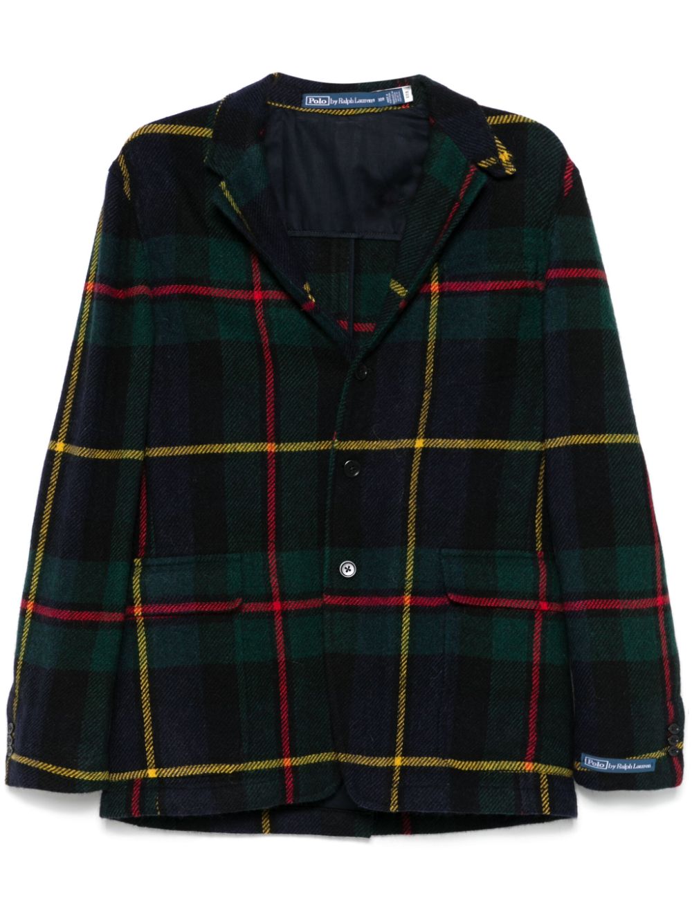 Polo Ralph Lauren tartan blazer - Blue von Polo Ralph Lauren