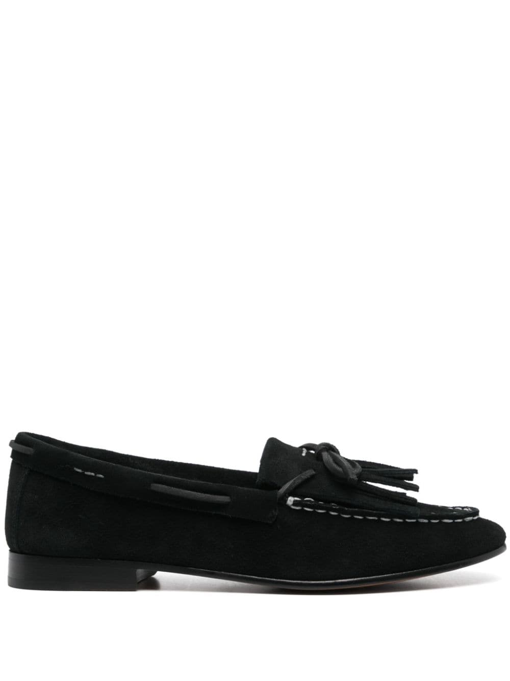 Polo Ralph Lauren tassel-trim suede loafers - Black von Polo Ralph Lauren