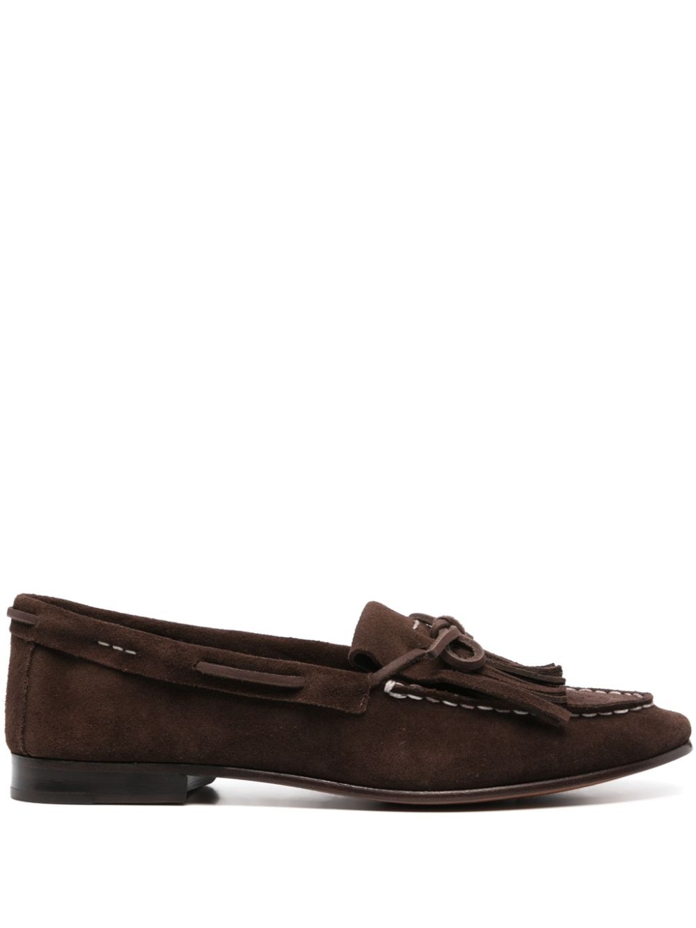 Polo Ralph Lauren tassel-trim suede loafers - Brown von Polo Ralph Lauren