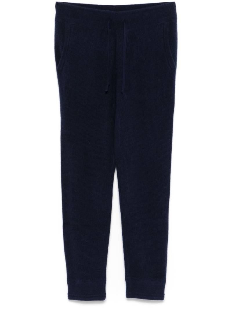 Polo Ralph Lauren waffle-knit trousers - Blue von Polo Ralph Lauren