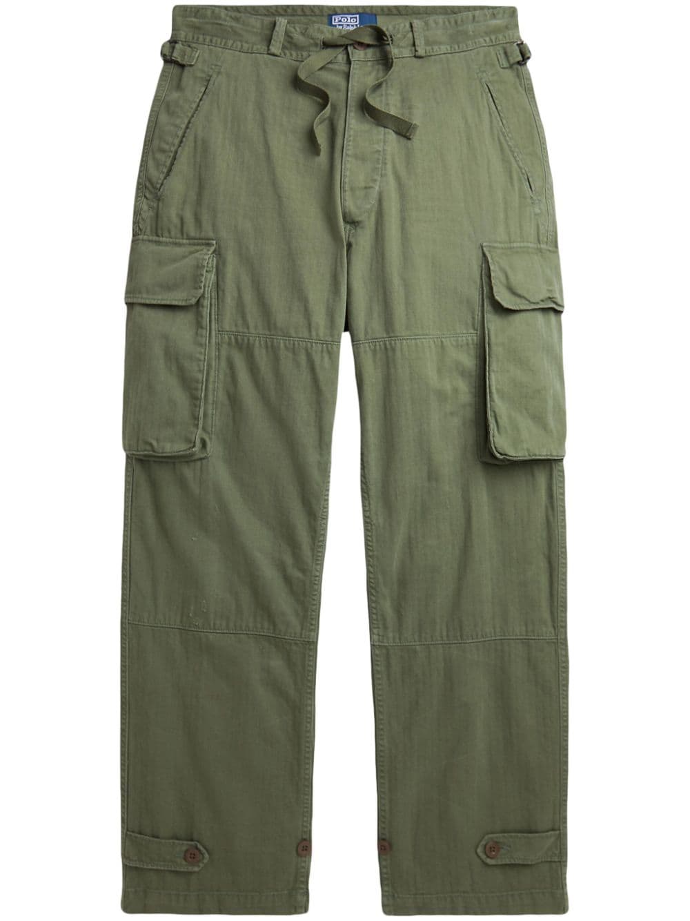 Polo Ralph Lauren wide-leg cotton cargo trousers - Green von Polo Ralph Lauren