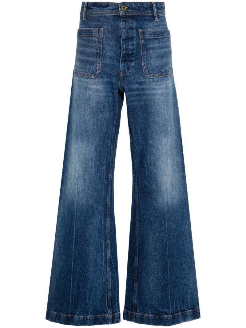 Polo Ralph Lauren wide-leg jeans - Blue von Polo Ralph Lauren