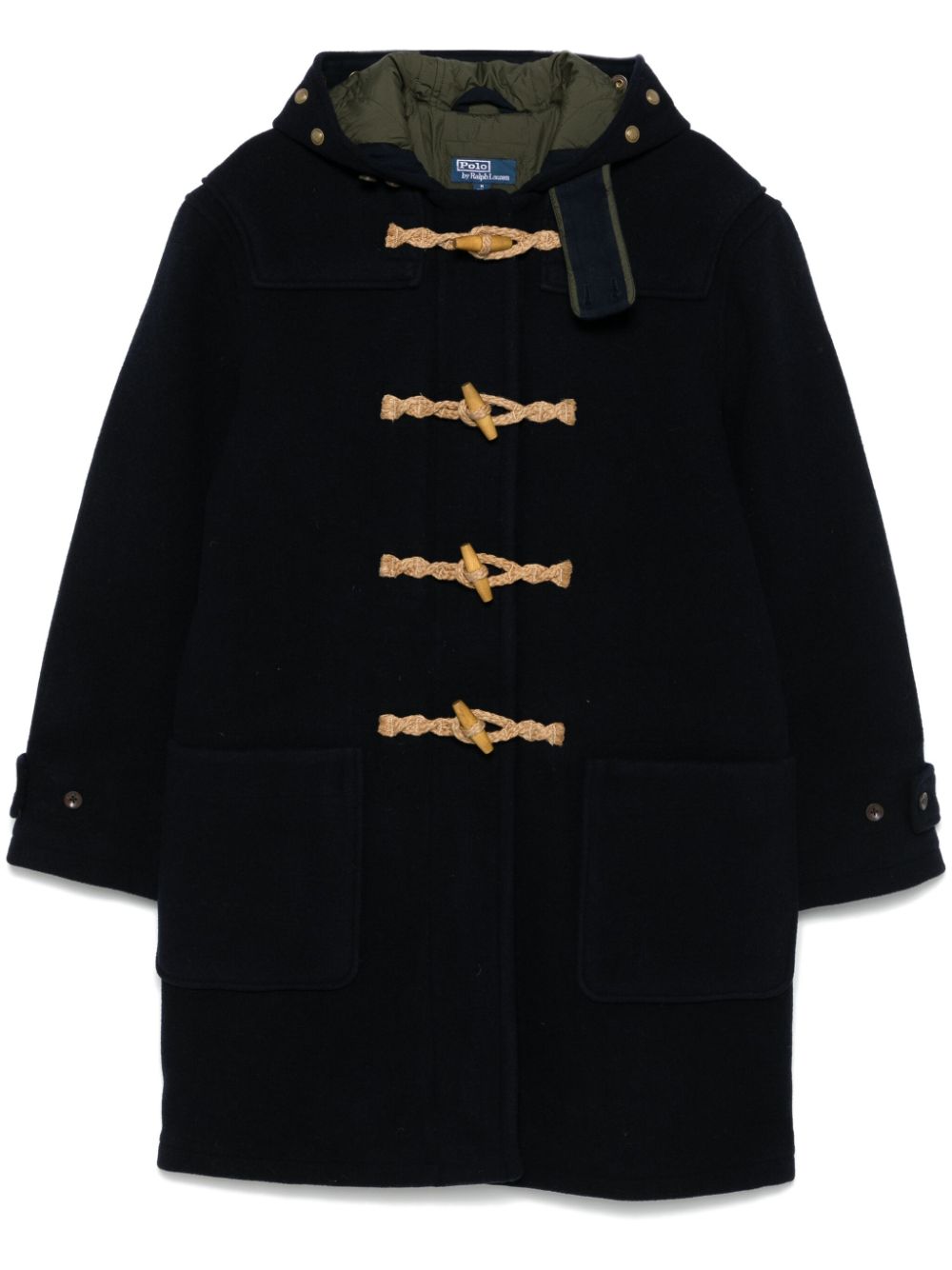 Polo Ralph Lauren wool duffle coat - Blue von Polo Ralph Lauren