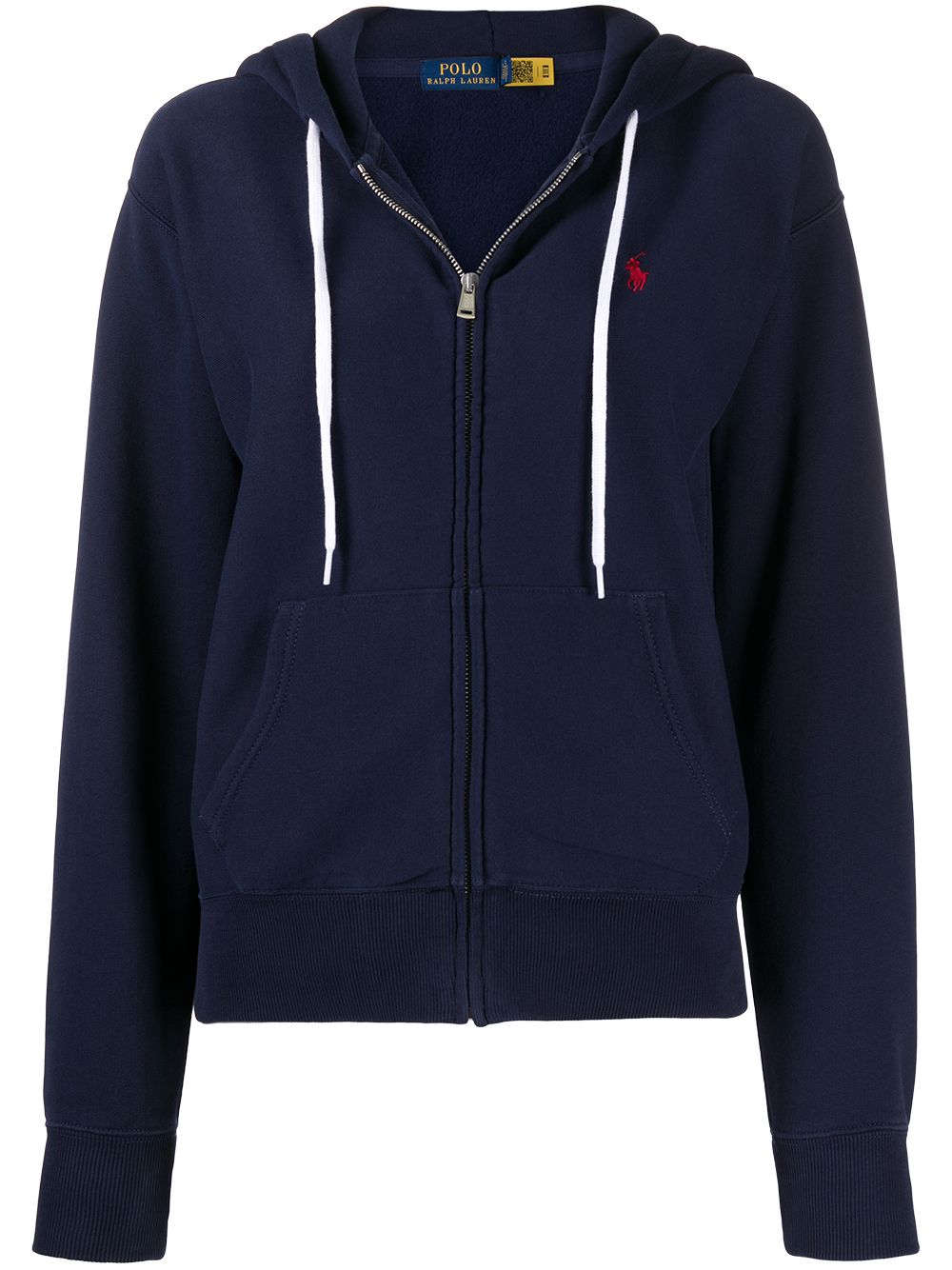 Polo Ralph Lauren zip-up cotton hoodie - Blue von Polo Ralph Lauren