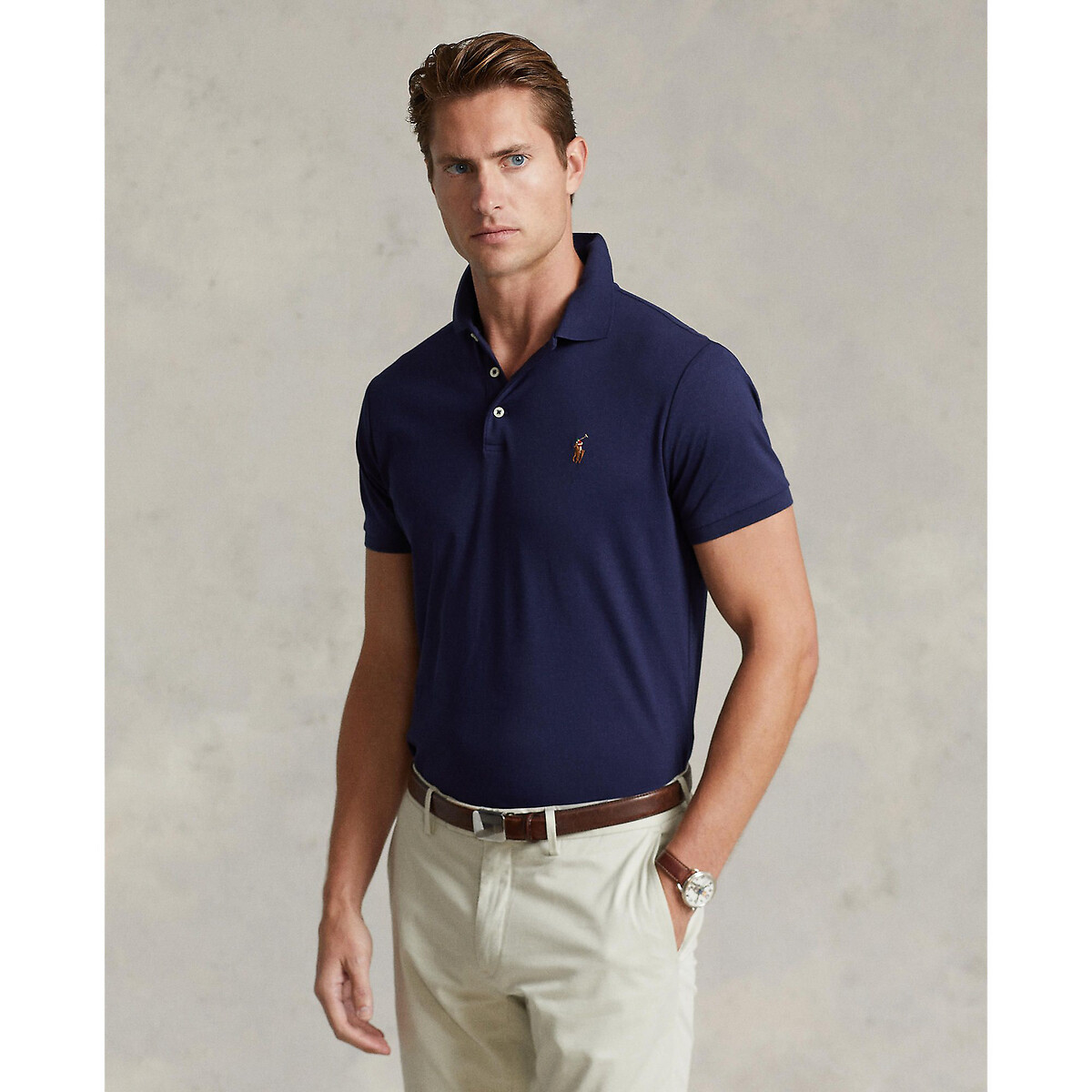 Poloshirt aus Interlock-Jersey, Custom-Fit von Polo Ralph Lauren