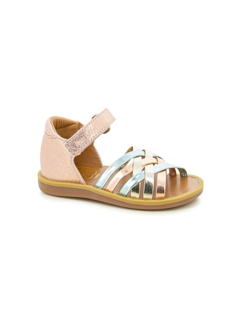 Pom D'api Poppy Lux leather sandals - Pink von Pom D'api