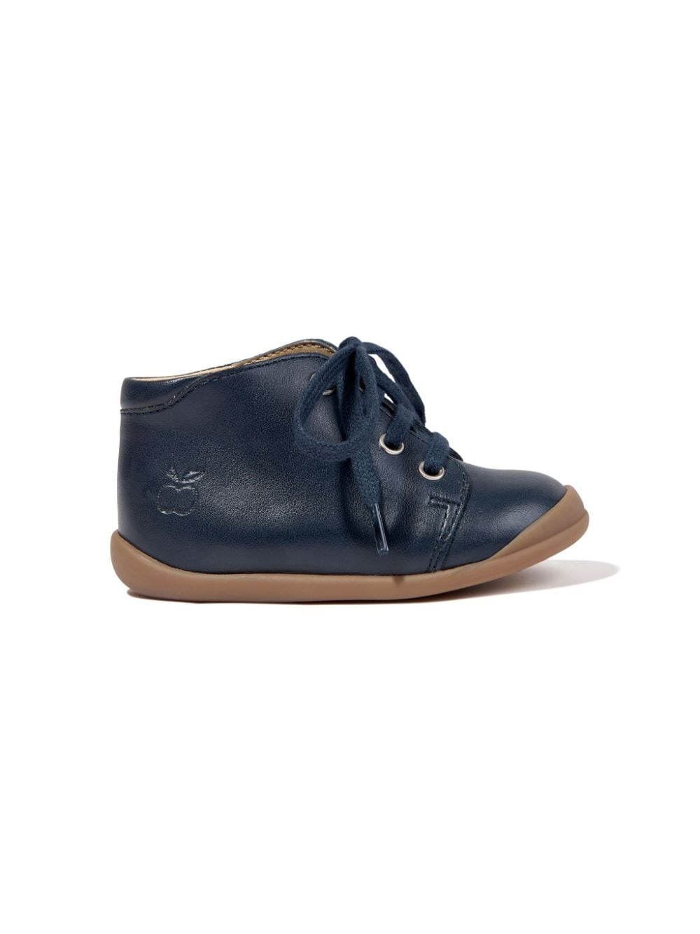 Pom D'api Stand-up leather boots - Blue von Pom D'api