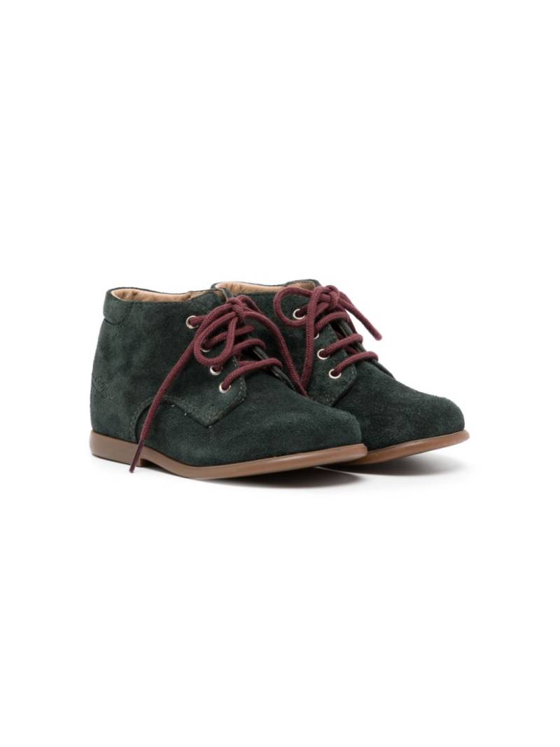 Pom D'api lace-up suede ankle boots - Green von Pom D'api