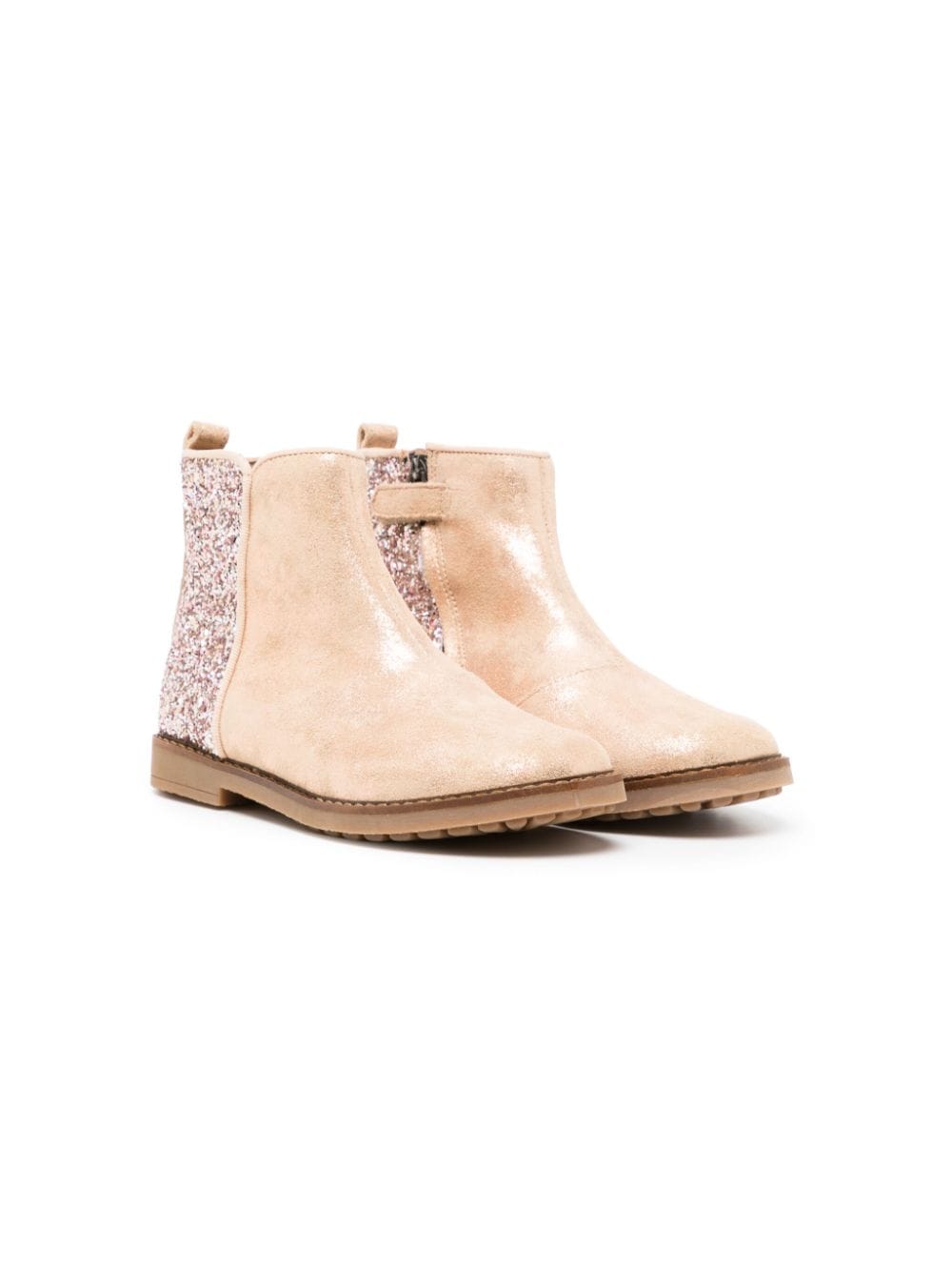 Pom D'api panelled suede ankle boots - Neutrals von Pom D'api