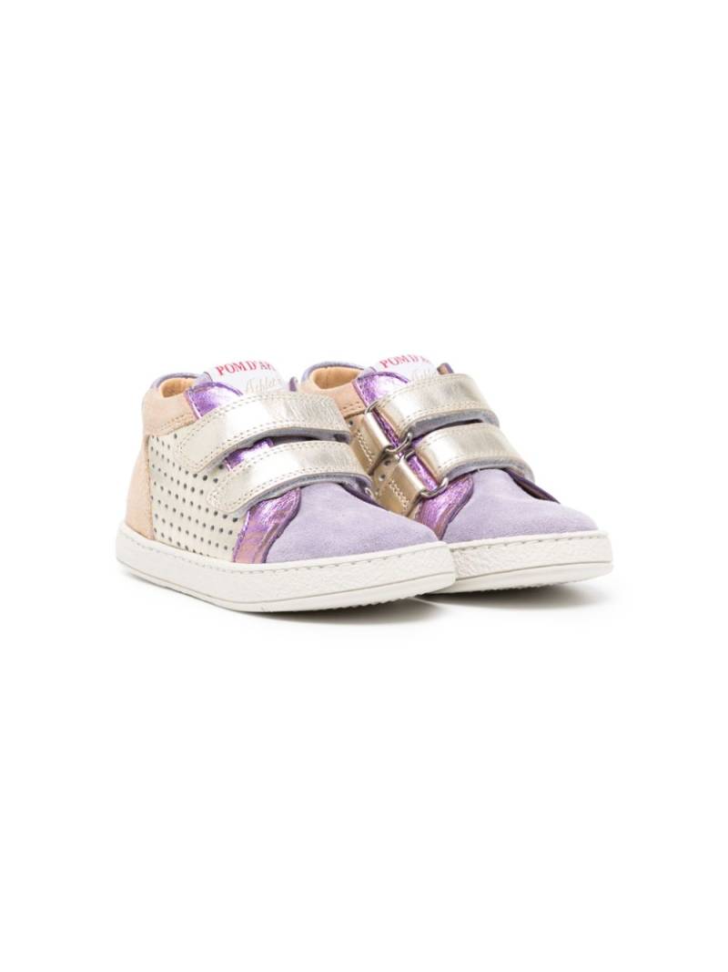 Pom D'api panelled touch-strap sneakers - Pink von Pom D'api