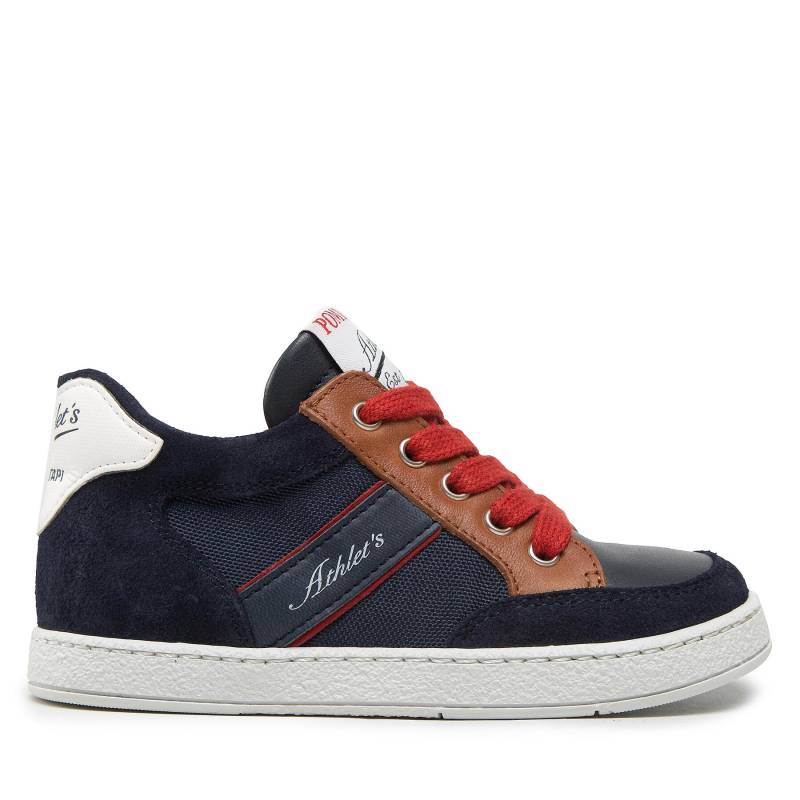 Sneakers Pom d'Api Mousse Racing N1SECP0401 Dunkelblau von Pom d'Api