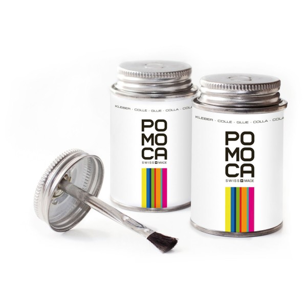 Pomoca - Can Of Glue with Brush Gr 150 ml von Pomoca