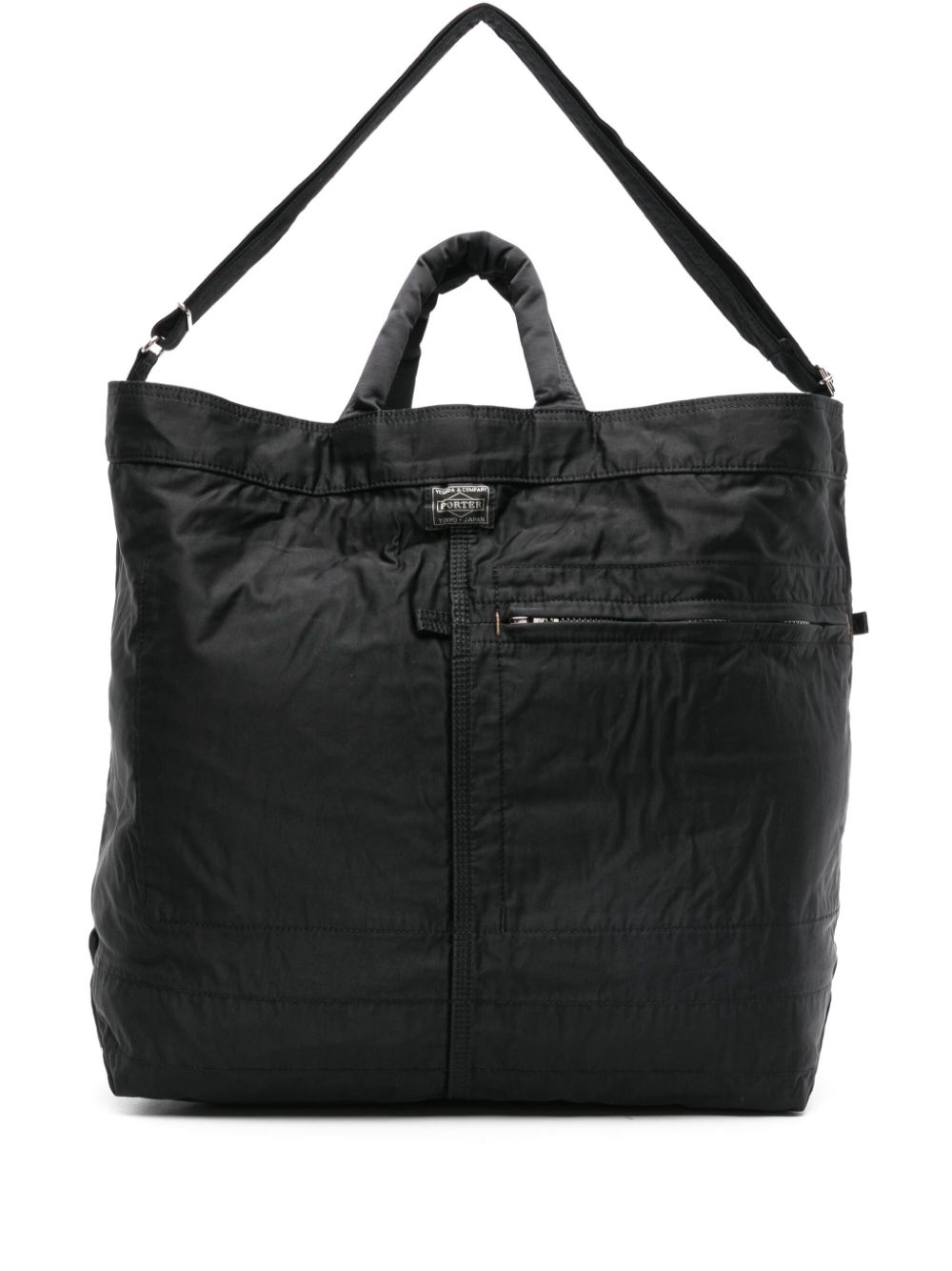 Porter-Yoshida & Co. large Mile 2Way tote bag - Black von Porter-Yoshida & Co.