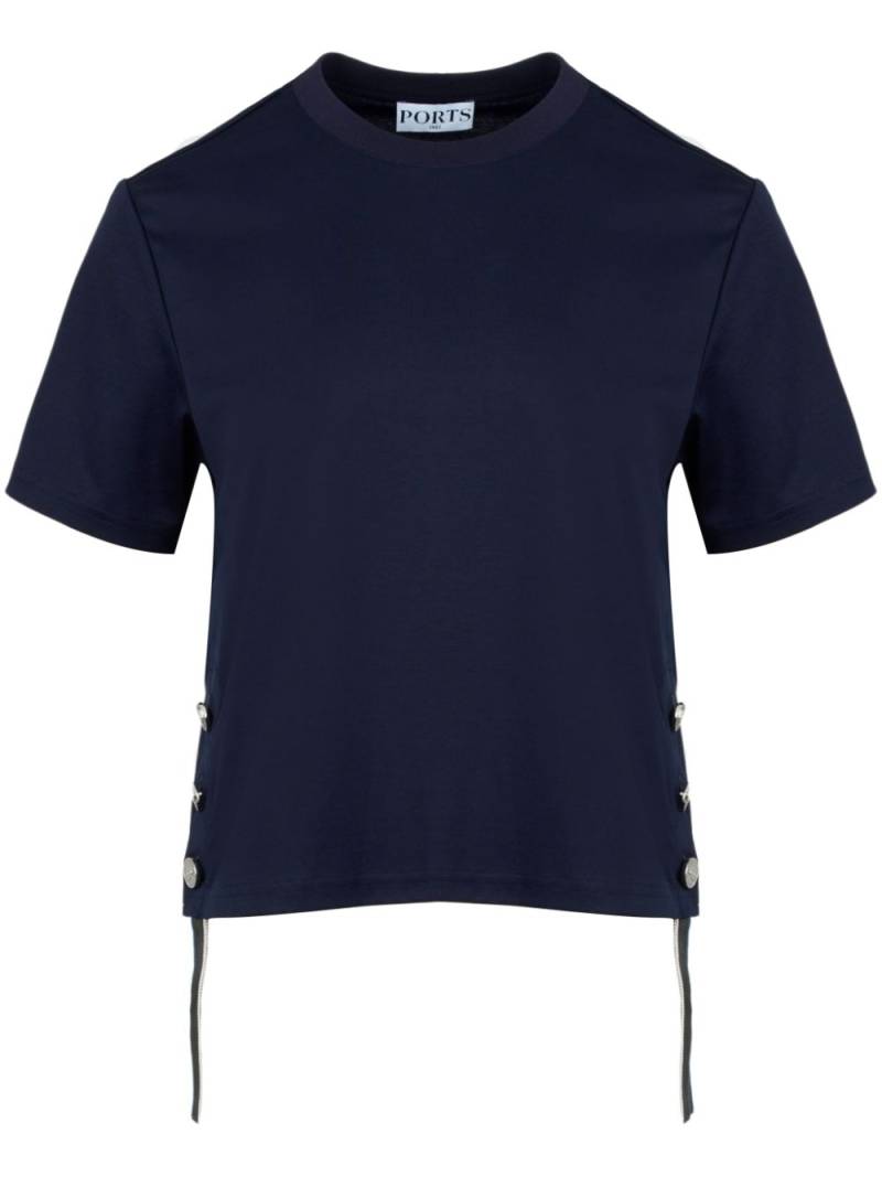 Ports 1961 Comfort cotton T-shirt - Blue von Ports 1961