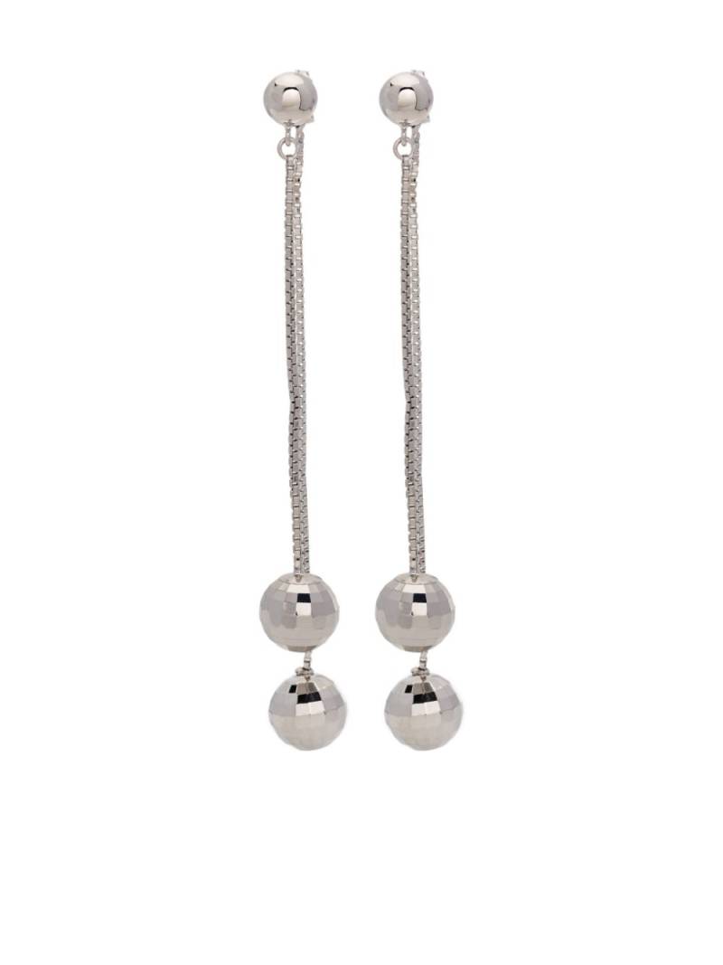 Ports 1961 Disco Ball dangle earrings - Silver von Ports 1961