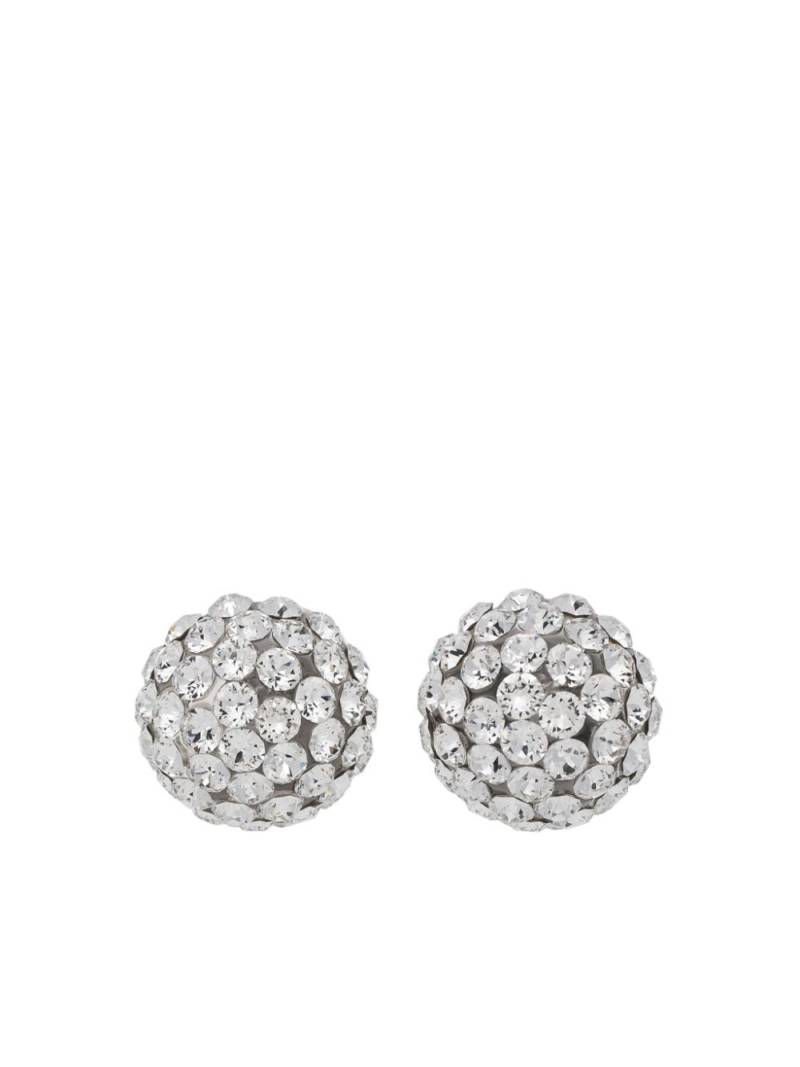 Ports 1961 crystal-embellished stud earrings - Silver von Ports 1961