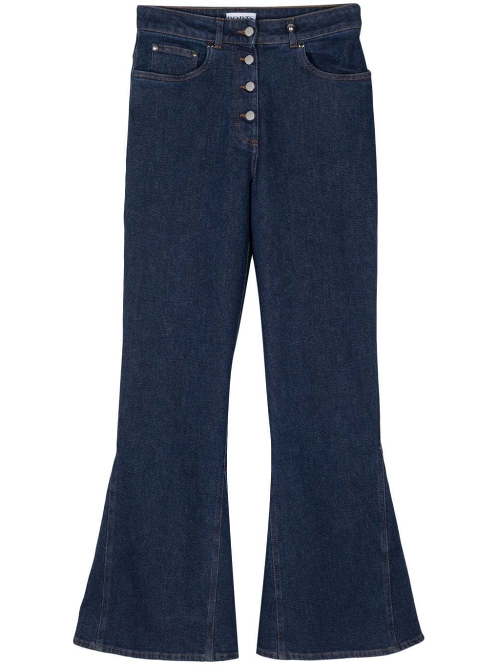 Ports 1961 high-waisted flared jeans - Blue von Ports 1961