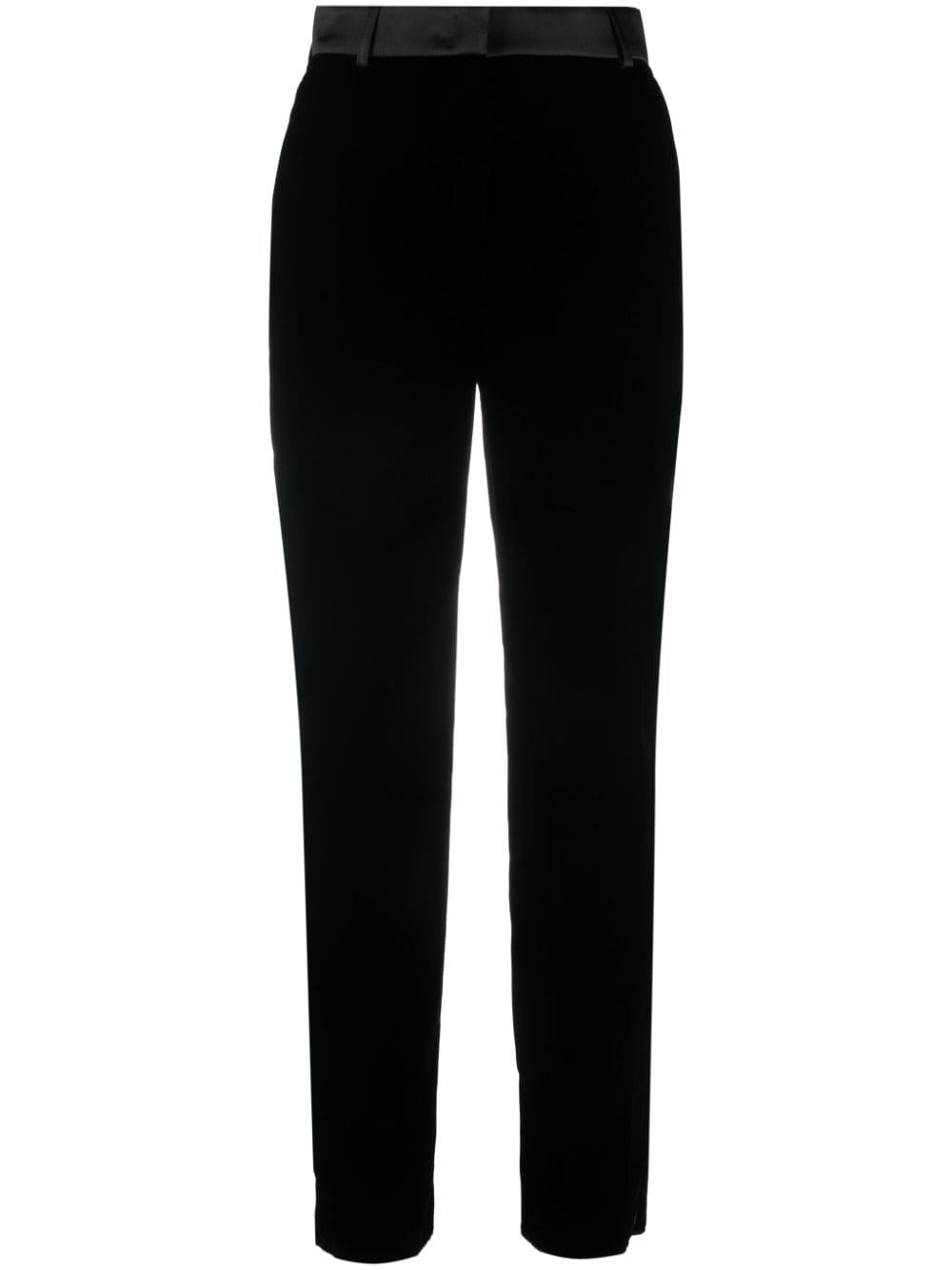 Ports 1961 slim-cut tailored trousers - Black von Ports 1961