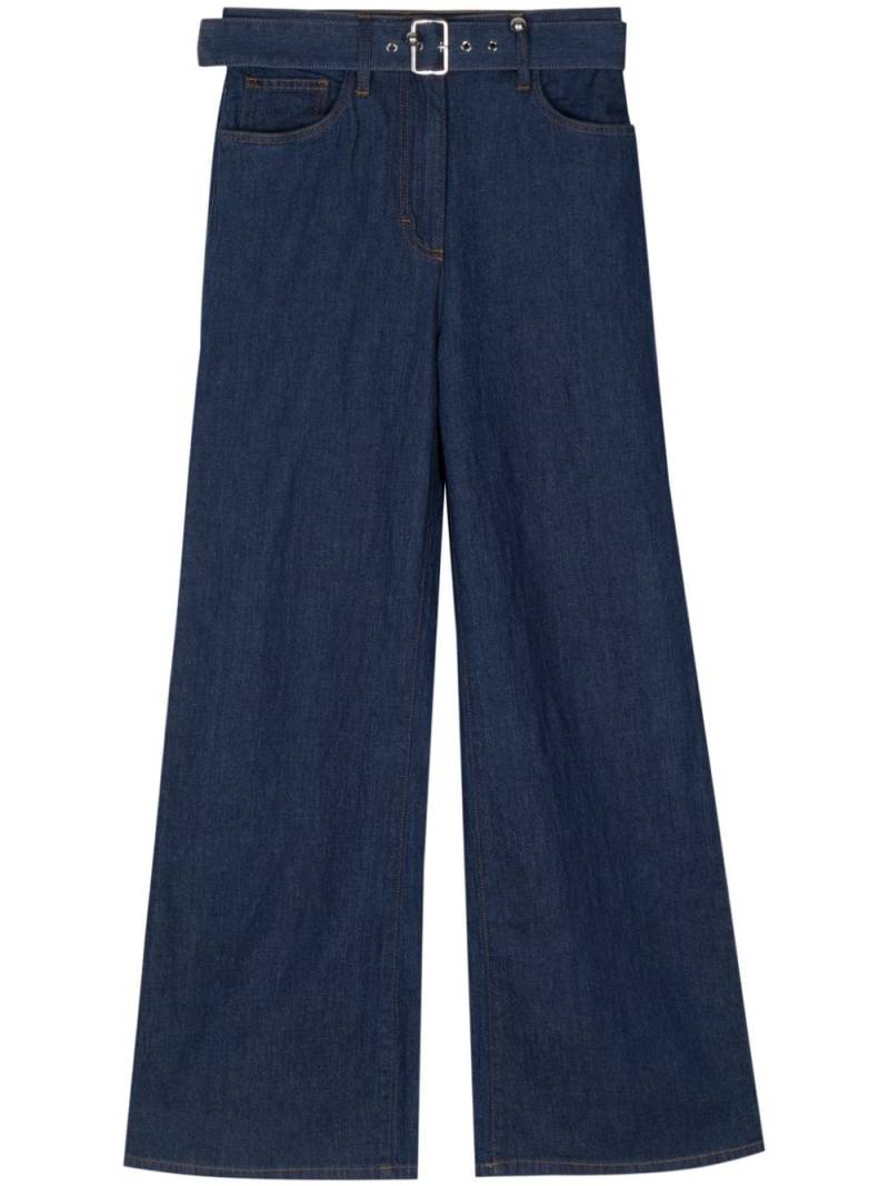 Ports 1961 wide-leg jeans - Blue von Ports 1961