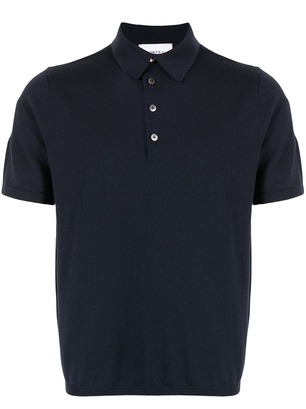 Ports V V print polo shirt - Blue von Ports V