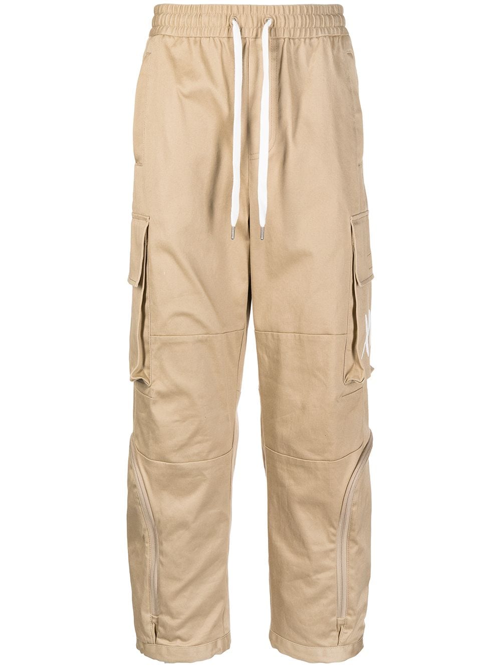 Ports V drawstring cargo trousers - Brown von Ports V