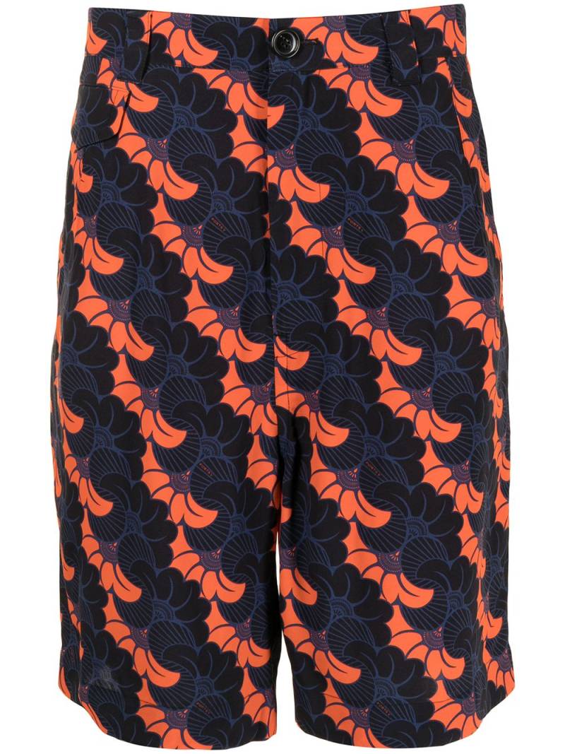 Ports V floral-print bermuda shorts - Blue von Ports V