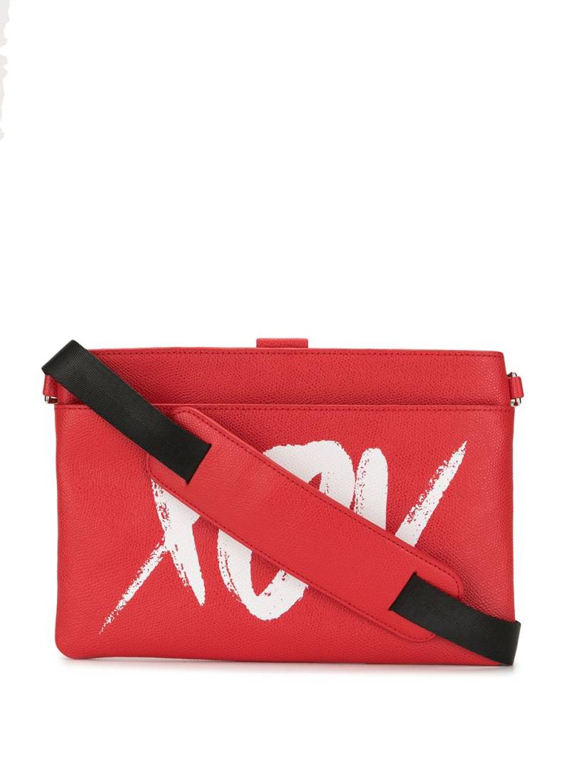 Ports V graphic-print crossbody bag - Red von Ports V