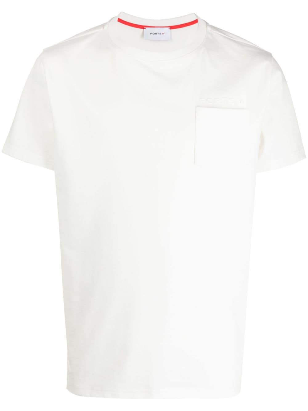 Ports V logo-embossed T-shirt - White von Ports V