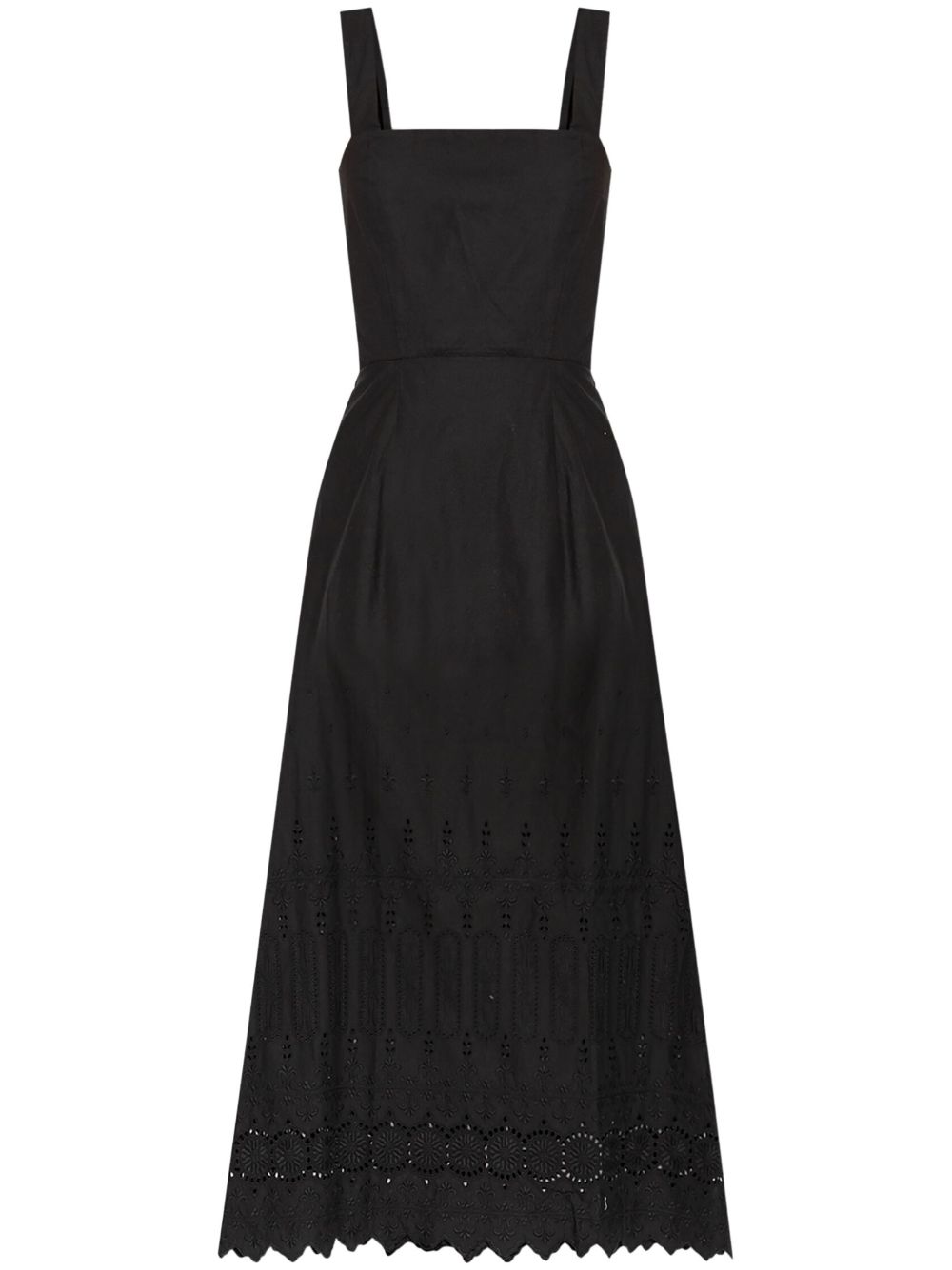 Posse Amelia midi dress - Black von Posse