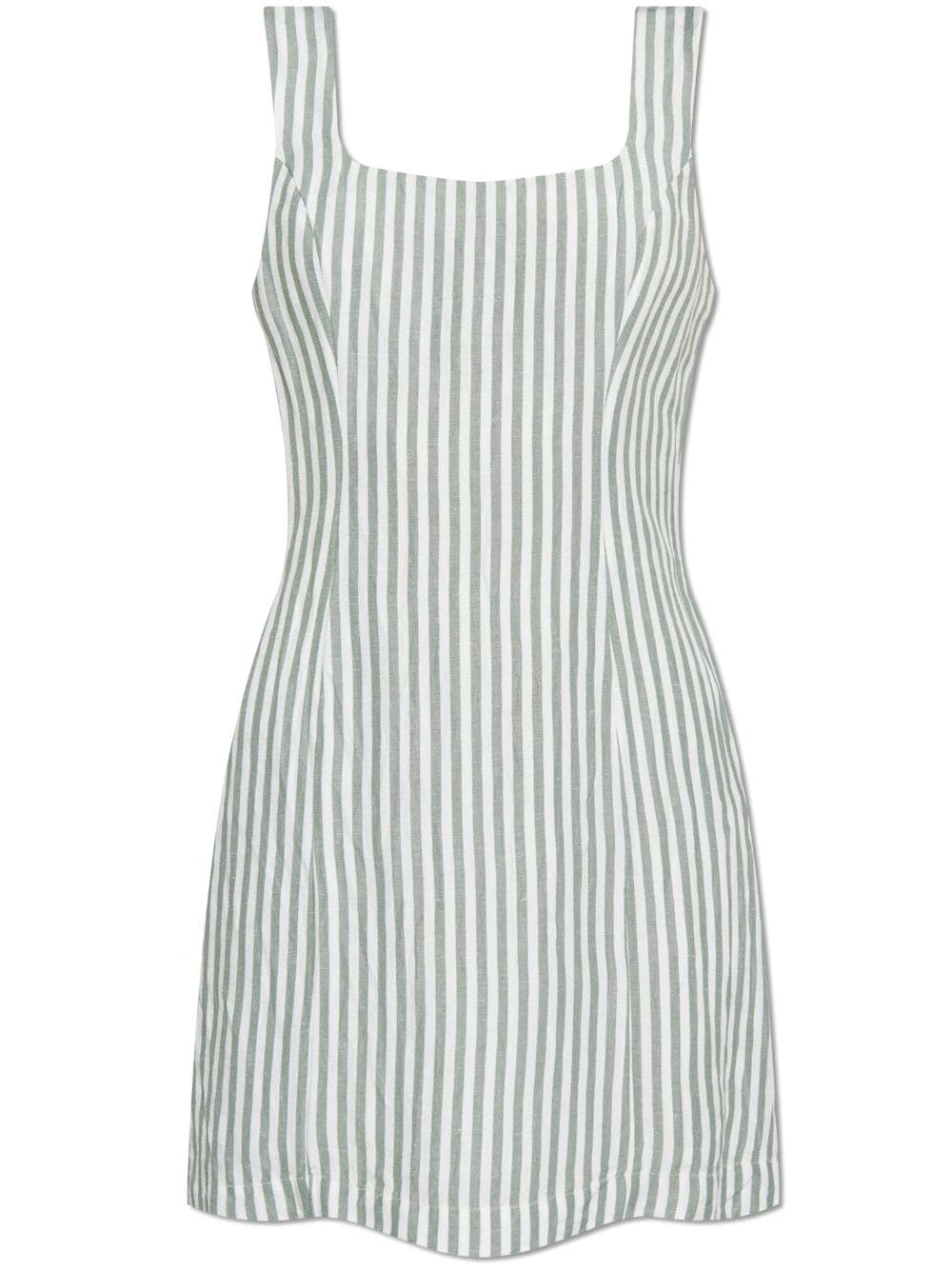 Posse Diana striped minidress - Green von Posse