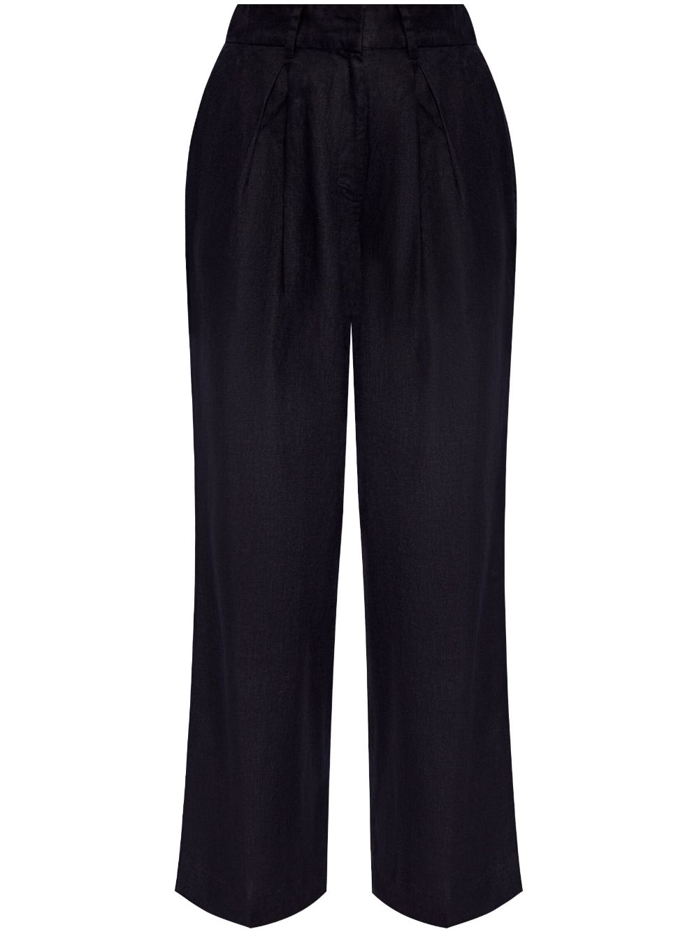 Posse Presley linen trousers - Black von Posse