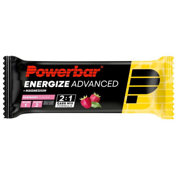PowerBar - Energize Advanced Raspberry - Energieriegel Gr 55 g raspberry von PowerBar