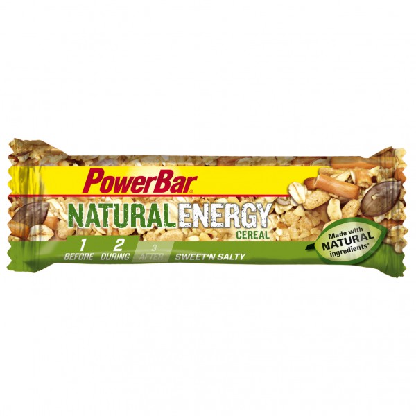 PowerBar - Natural Energy Cereal Sweet'n Salty - Energieriegel Gr 40 g sweet'n salty von PowerBar