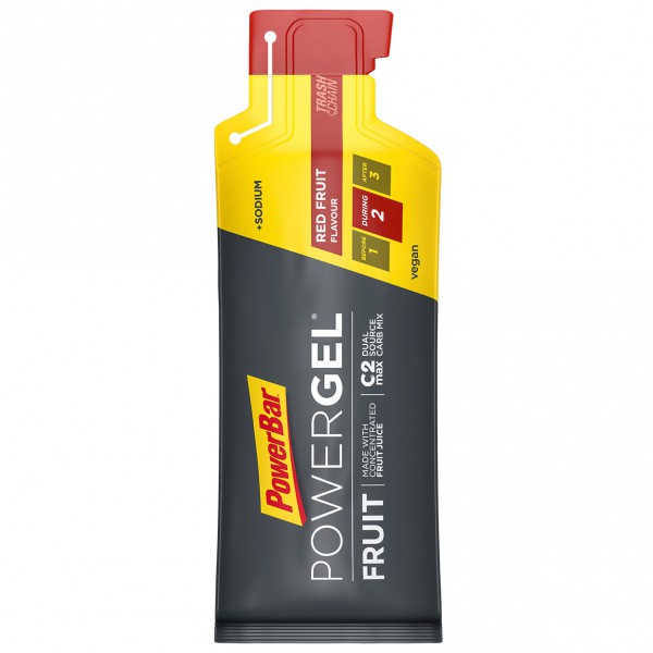 PowerBar - Powergel Fruit Red Fruit Punch - Energiegel Gr 41 g rot von PowerBar