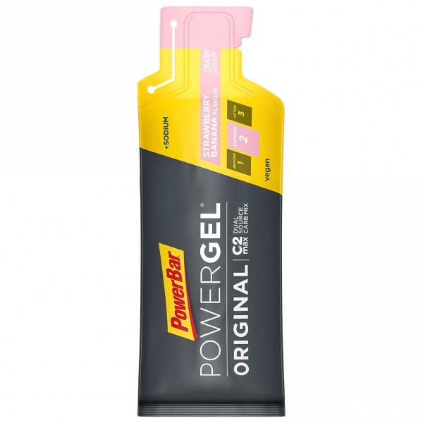 PowerBar - Powergel Original Strawberry-Banana - Energiegel Gr 41 g strawberry-banana von PowerBar