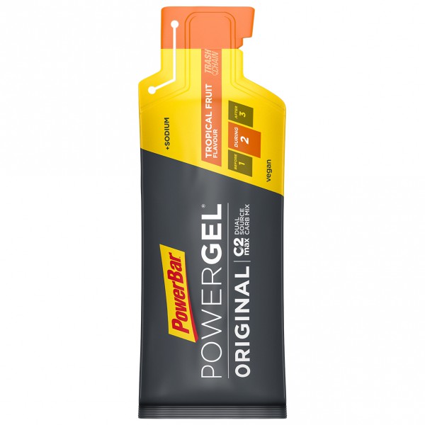 PowerBar - Powergel Original Tropical Fruit - Energiegel Gr 41 g tropical fruit von PowerBar