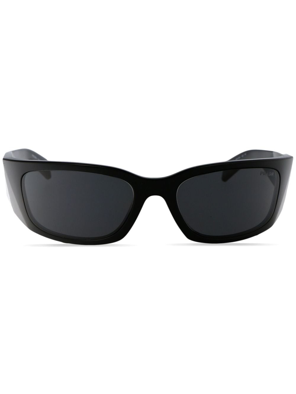 Prada Eyewear 0PRA19S rectangle-frame sunglasses - Black von Prada Eyewear