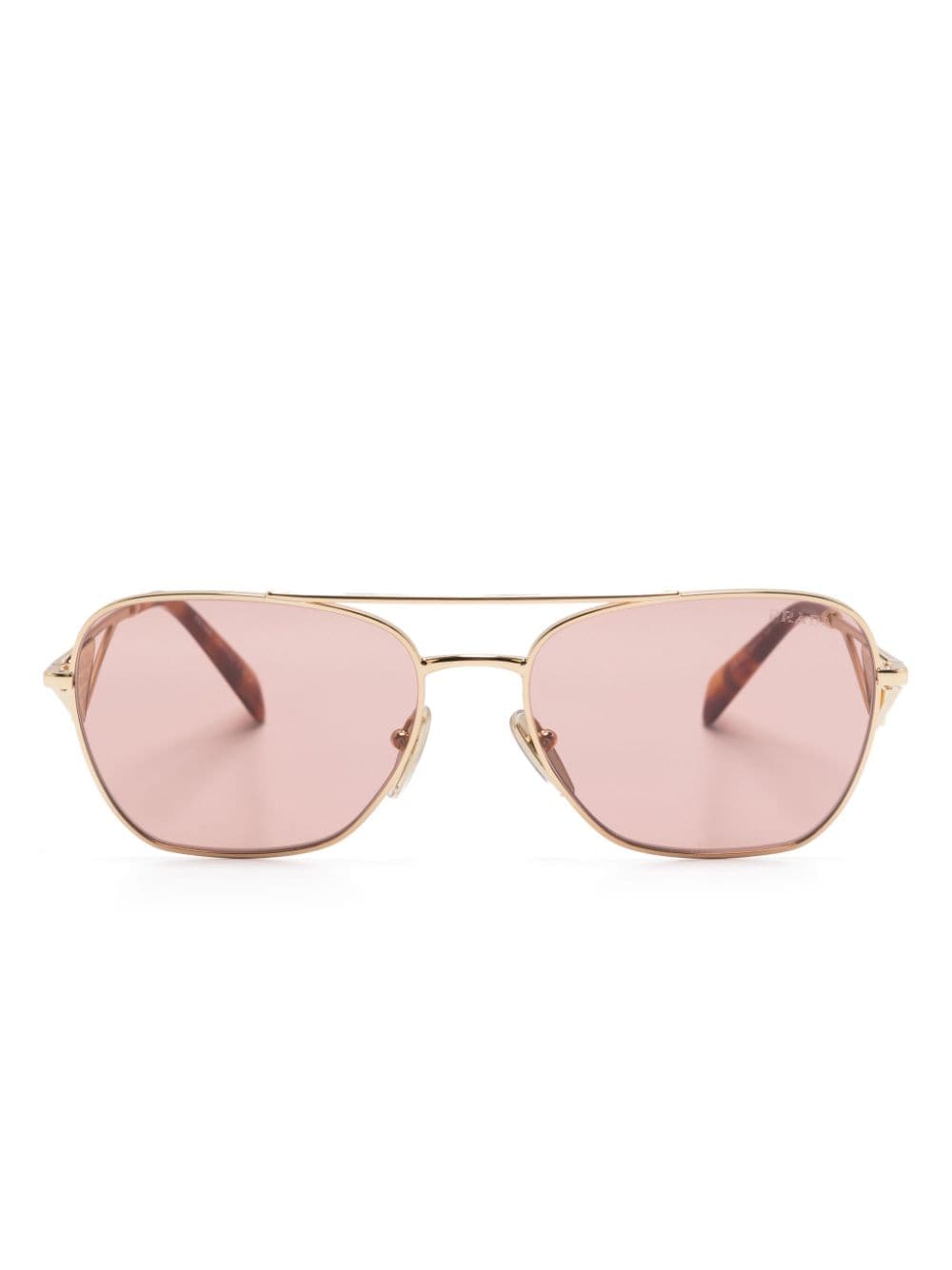 Prada Eyewear A50S sunglasses - Gold von Prada Eyewear