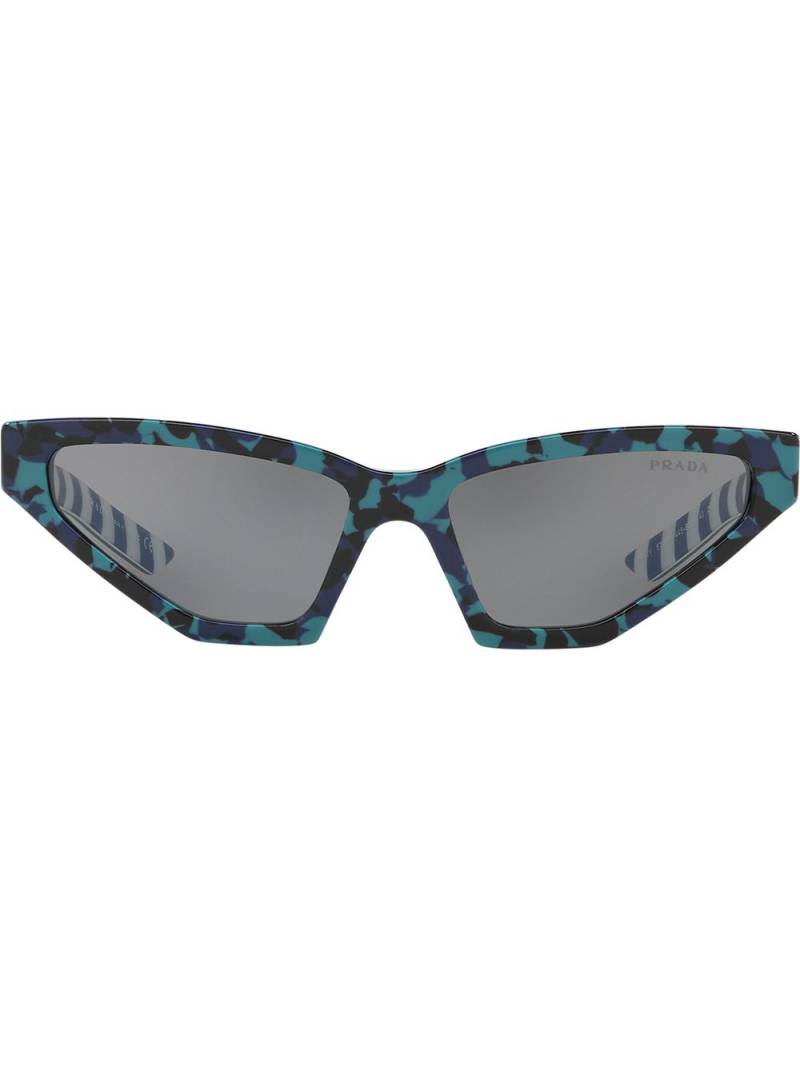 Prada Eyewear Disguise camouflage sunglasses - Green von Prada Eyewear