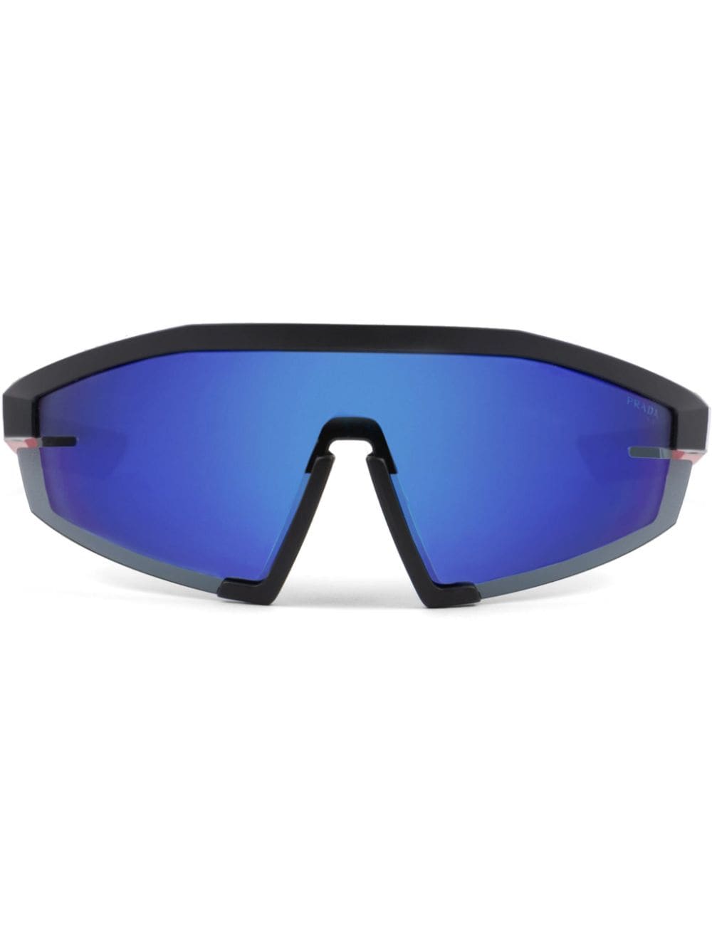 Prada Eyewear Linea Rossa Impavid sunglasses - Blue von Prada Eyewear